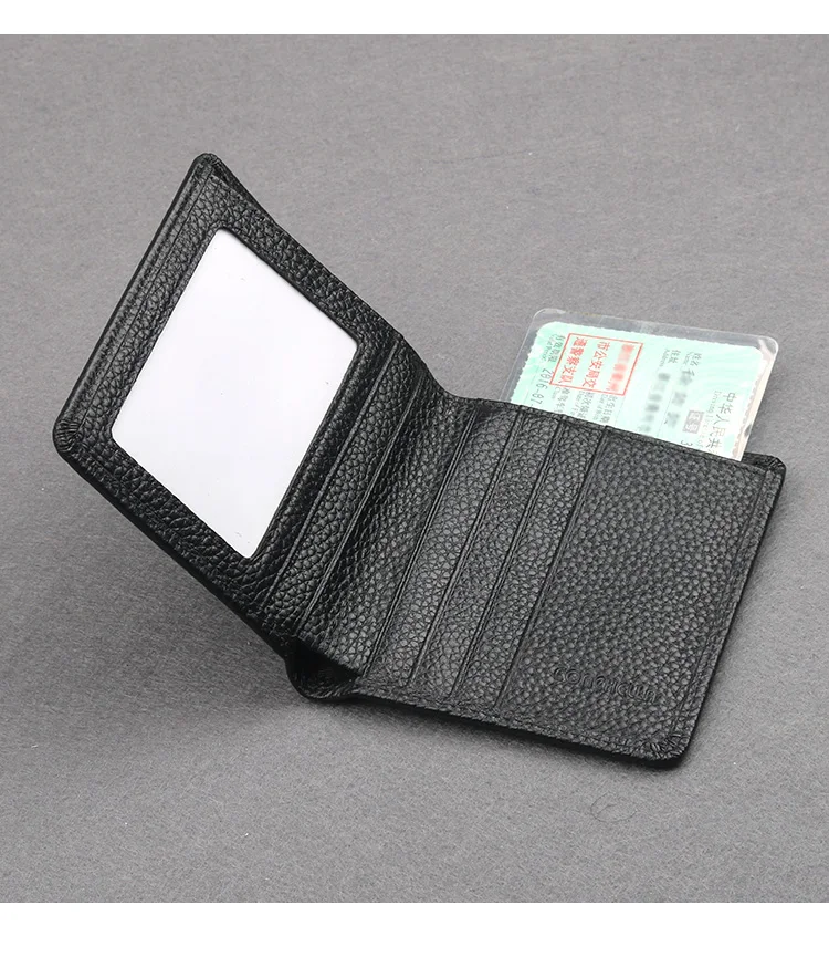 Мужской кошелек minimalis из натуральной кожи тонкий кошелек для мелочи ID держатель для кредитных карт мужской короткий кошелек для мелочи модный тонкий Чехол