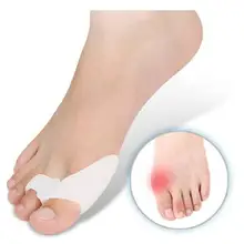 Силиконовый напальчник для пальцев ног коррекции Seperater исправление вальгусной деформации первого пальца стопы чехол исправление шишки на ноге ортопедическая накладка от корректор для косточки на ноге в ночное время
