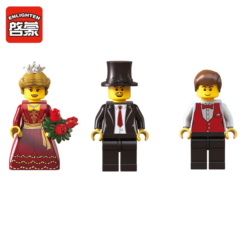 Enlighten-1127-City-series-Sunshine-Hotel-model-building-blocks-628pcs-bricks-assembling-toys-3D-Construction-gift