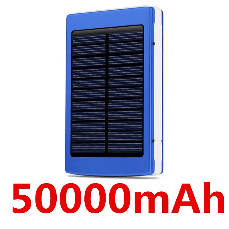 best portable charger for iphone Solar Power Bank 90000mAh Portable Charging Power Bank External Battery Charger Power Bank For iPhone 12 Pro Xiaomi Huawei power bank mini Power Bank