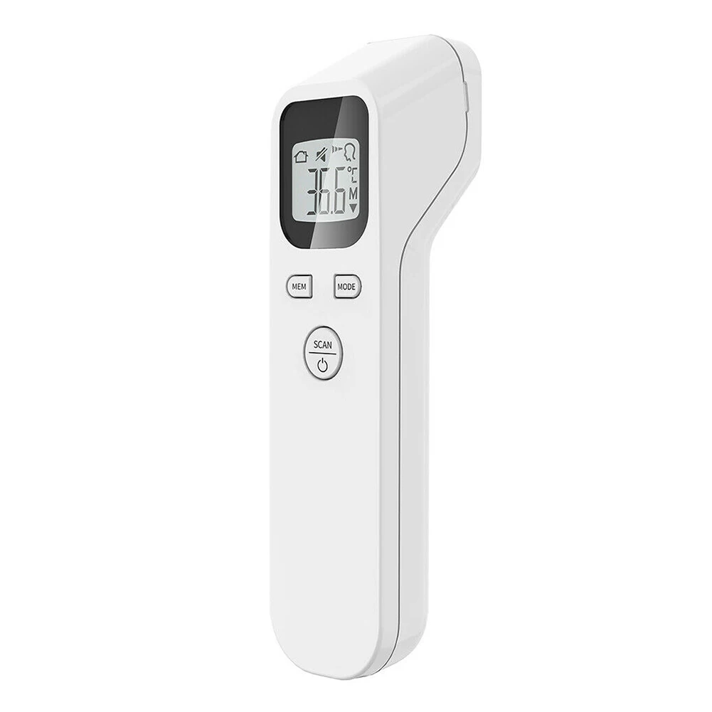 

Office Adult Body Handheld No Touch LED Backlight Battery Operated Portable Object Temperature Forehead Thermometer IR Infrared