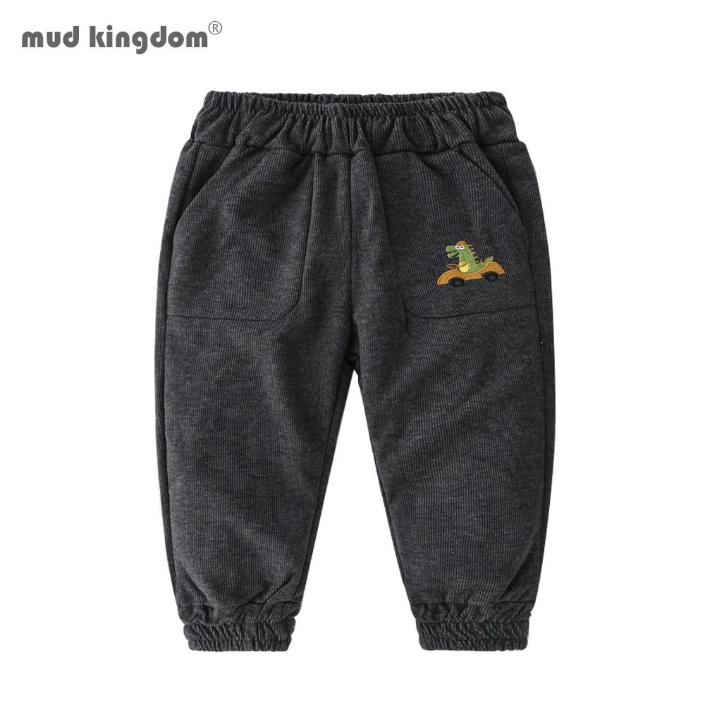 Хлопковые вельветовые брюки для мальчиков с эластичным поясом|Брюки| |