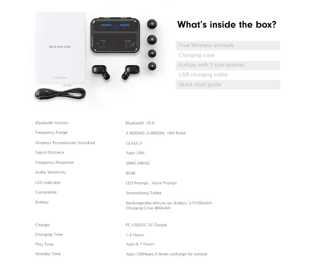 TWS беспроводные Bluetooth наушники 9D Bass Stero Sound наушники CVC шумоподавление Гарнитура батарея дисплей наушники двойной HD микрофон