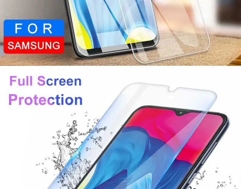 С уровнем твердости 9H закаленное Стекло на samsung Galaxy A10 A20 A30 A40 A50 A60 A70 A80 A90 Стекло M10 M20 M30 M40 Экран защитные пленки
