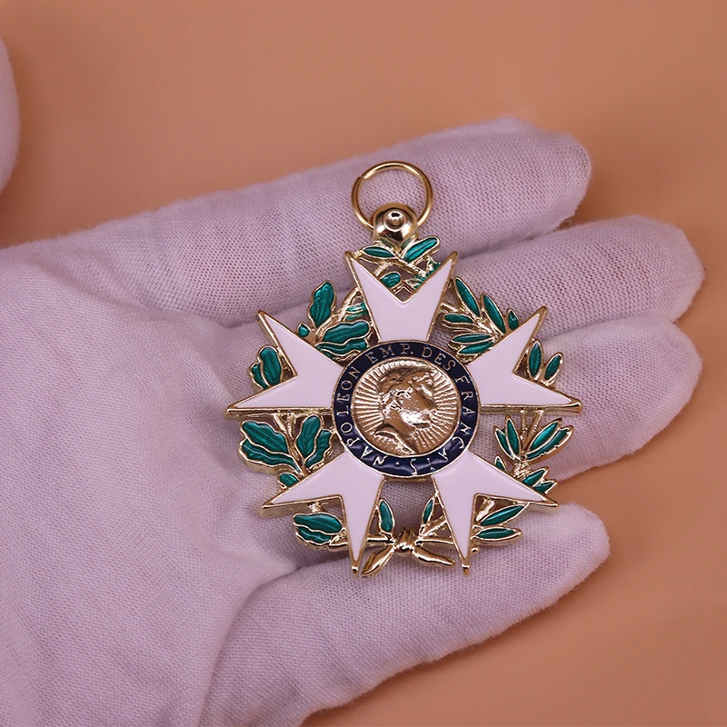 Легион honor badge Античная французская медаль WW1 1870 брошь в виде креста