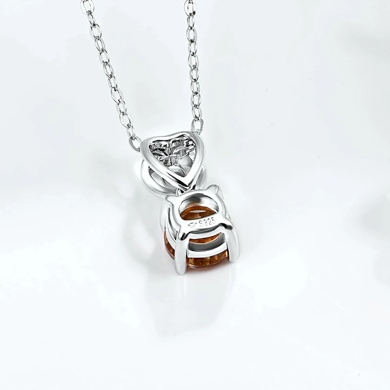 Zultanite Silver 925 Pendant Color Change Diaspore Stone Silver Pendant Necklace Simply Fashion Style Birthday Party Jewelry
