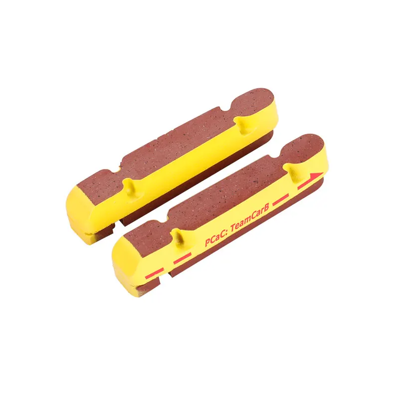 1 Pair Deemount 1/2/4/6/10 пар карбоновых тормозных колодок дорога тормозной суппорт для велосипеда торможения вставки для карбоновое колесо из углепластика для рассеивания тепла Tech - Цвет: 1 Pair