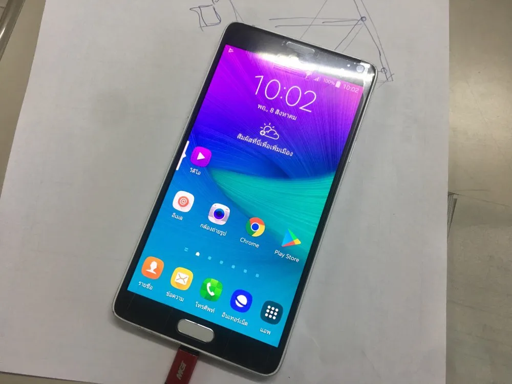 Amoled дисплей для samsung Galaxy Note4 ЖК-дисплей с сенсорным экраном дигитайзер N910F N910A N910C с небольшой тенью