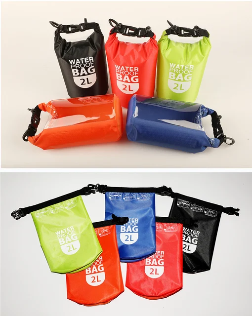 Borsa Impermeabile Folgtek 15L Per Rafting - PVC Resistente, Per Kayak, Pesca E Campeggio - Foto 10