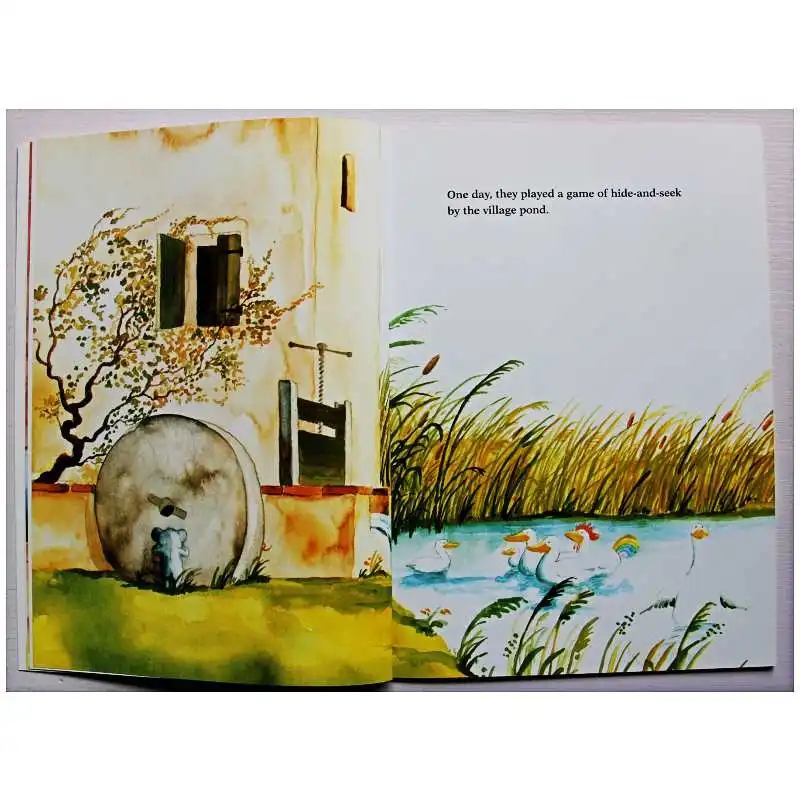 Книга с картинками на английском языке Friends By Helme Heine|Чтение| |