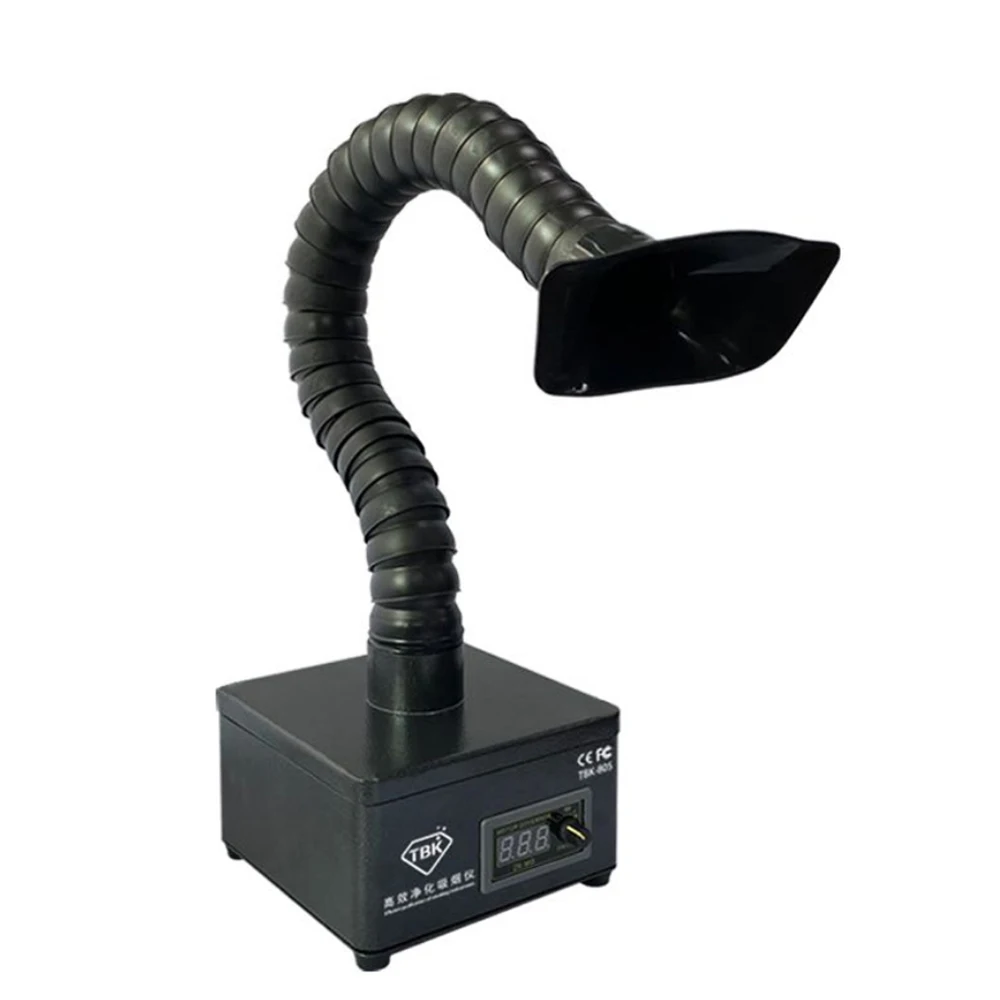 

TBK-805 Mini Efficient Purification Soldering Fume Extractor Iron Laser Marking Mobile Smoke Purification Smoking