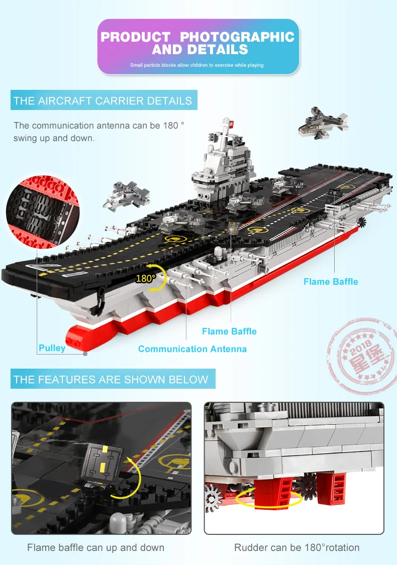 XINGBAO 06020, новая Военная серия, набор самолетов и кораблей, строительные блоки, кирпичные игрушки, развивающие детские игрушки, рождественский подарок