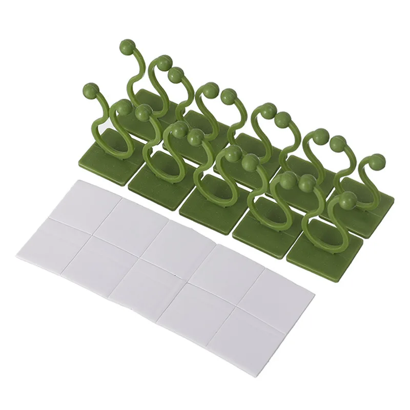 Invisible Wall Rattan Clamp Plant Climbing Wall Self-Adhesive Fixator Vine Buckle Hook Rattan Fixed Clip Bracket Plant Stent Sup plant ties,plastic plant cable ties,plastic plant supports,plant clips,plastic plant clips,plant climbing support,plant support racks,plant adhesive hooks,plant wall hooks,climbing plant trellis