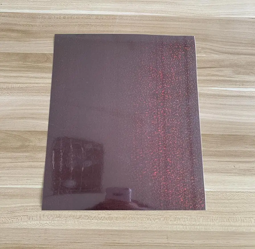 B001-6 1 лист/цвет, 25x30 см, лазерная цветная голограмма, теплопередача, виниловый утюжок на термопрессе, режущий плоттер HTV DIY - Цвет: B001-6