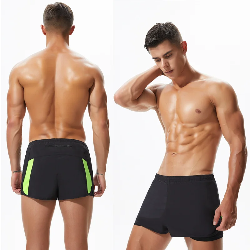 2 в 1 короткие Deportivo Hombre мужские спортивные шорты для спортзала Мужская спортивная одежда шорты для фитнеса марафон тренировочные шорты короткие мужские шорты для бега