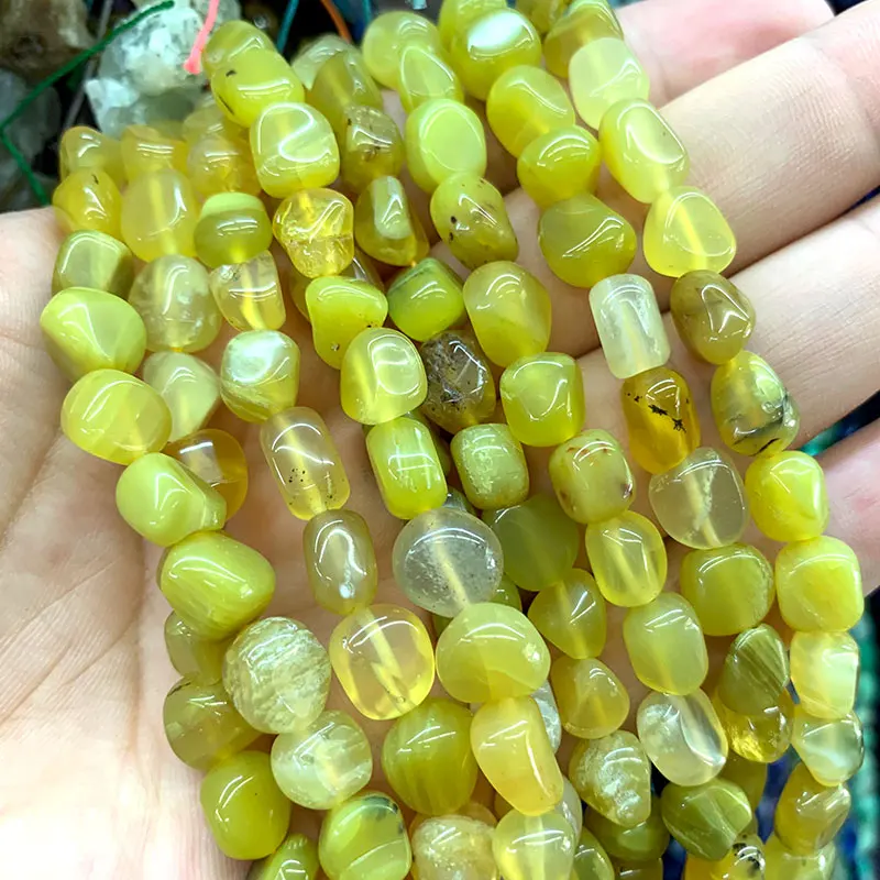 Lemon jade 8-12 мм натуральные Агаты гранат Амазонит жады аметисты Выгравированные бусины для самостоятельного изготовления ювелирных изделий браслет ожерелье - Цвет: Lemon jade