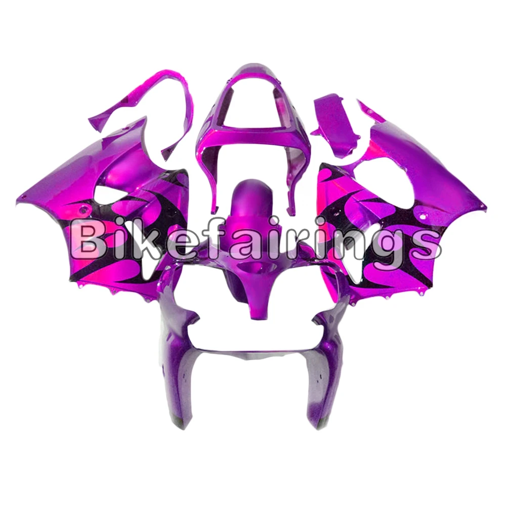 

Purple Black Fairings For Kawasaki ZX-6R 2000 2001 2002 636 zx6r zx636r Complete Customized Bike Body Work