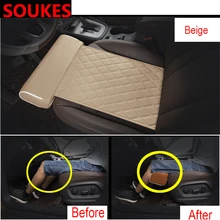 Кожаный чехол для ног автомобиля для Bmw E46 E90 E60 E39 E36 F30 Lada Granta Chevrolet Cruze Lacetti Lexus