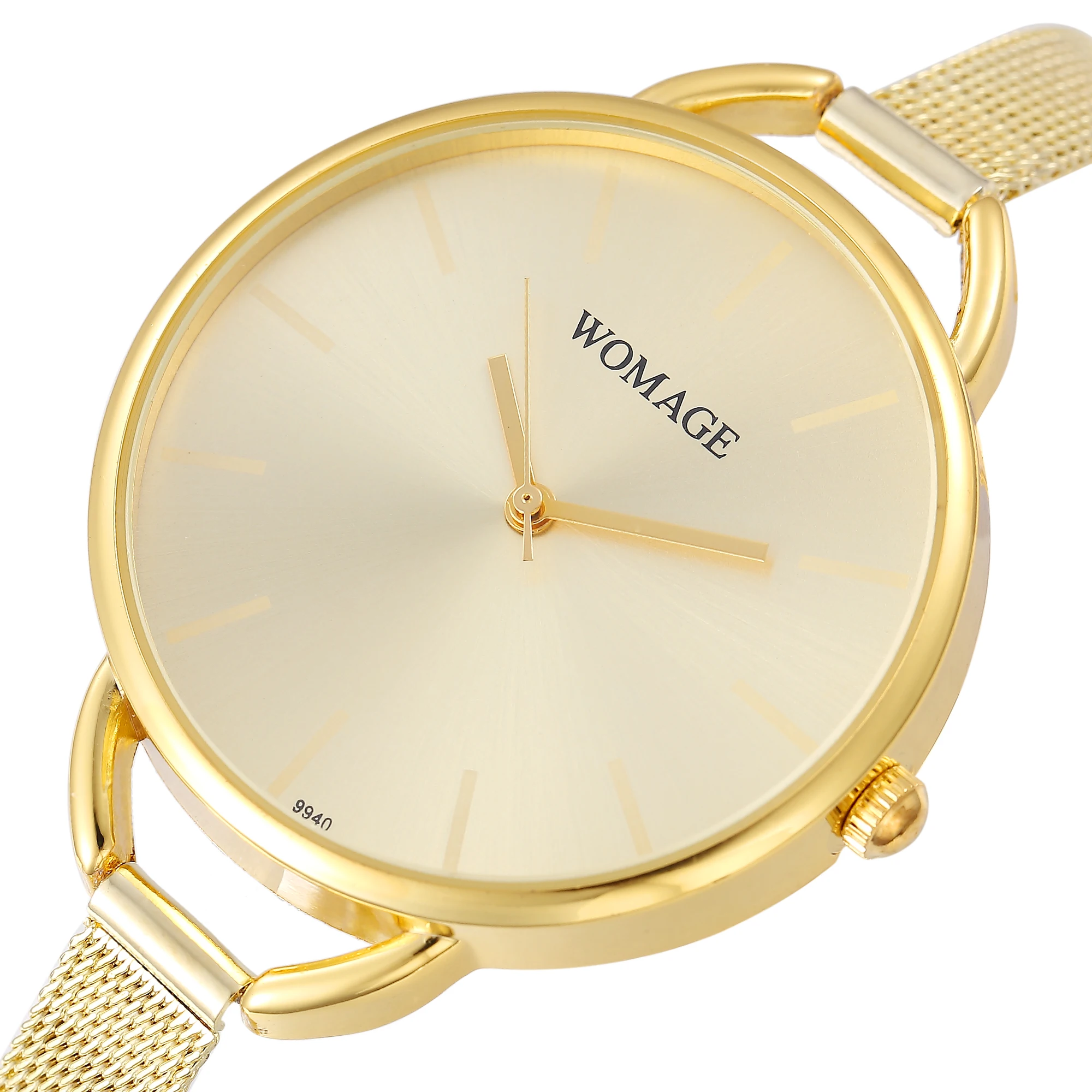 Ladies Fashion Simple Style Quartz Watch Hodinky Women Luxury Gold Steel Watch Ceasuri Gift Clock Drop Shipping Relogio Feminino