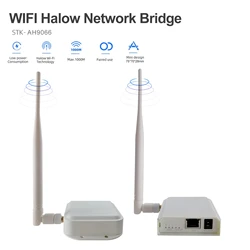 Kit de pont Wifi sans fil, 2 pièces, connexion Point à Point extérieure, transmission du signal jusqu'à 1 KM pour caméra IP 