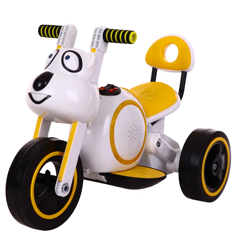 Электрический трехколесный мотоцикл для Детского Музыкального освещения 1-5 лет дети езды на автомобиле мотоцикл детское зарядное устройство для электрического мотоцикла езды