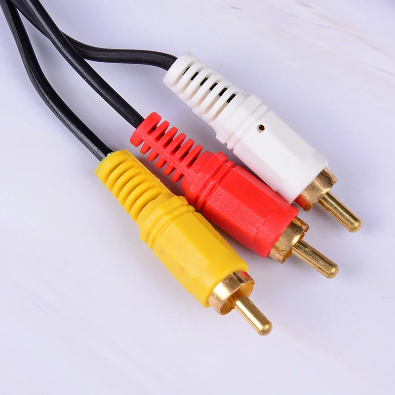 JETTING 3,5 мм разъем для 3 RCA штекеры для мужчин/мужчин Для 3rca Женский Аудио Видео AV Кабель-адаптер Высокое качество