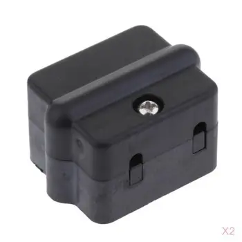 

2PCS 12V 24V Diaphragm Water Pump Pressure Switch for FL-30 to FL-44 (Black)