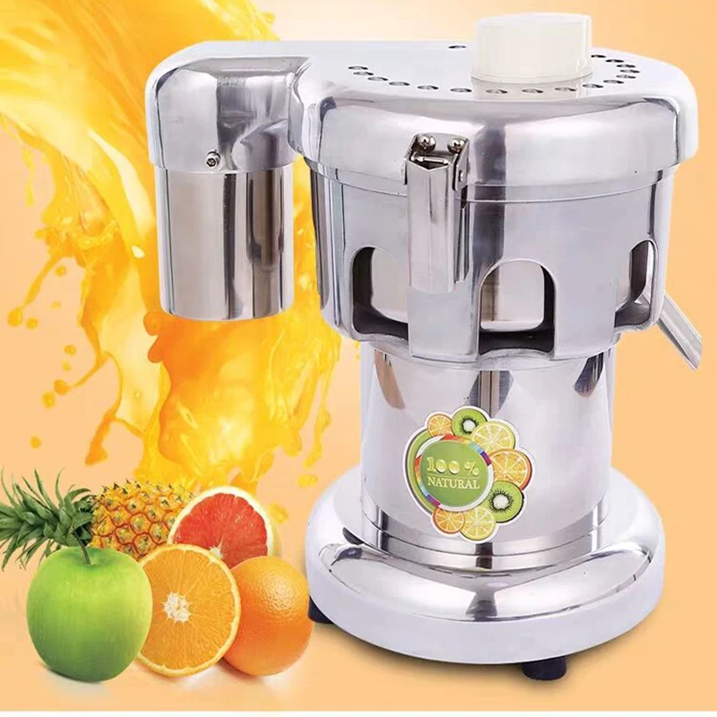 Commercial Fruit Juice Cold Press Juicing Machine Stainless Steel