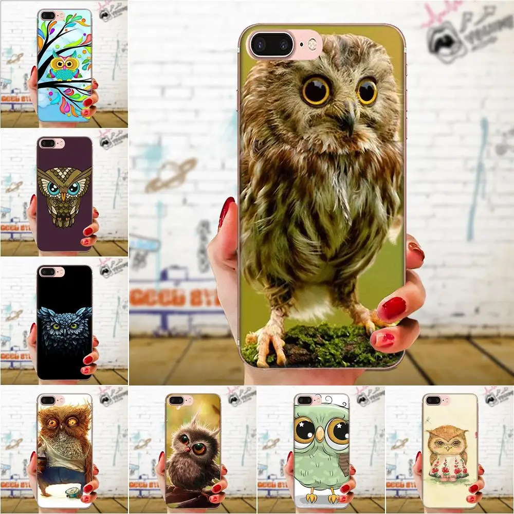 Милый сова мультфильм для Xiaomi Redmi Mi 4 7A 9T K20 CC9 CC9e Note 7 9 Y3 SE Pro Prime Go Play TPU Cool