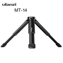Ulanzi MT 14 מיני חצובה Stand עם 1/4 בורג עבור DSLR מצלמה נייד צילום חכם טלפון Vlog מיקרופון הארכת סוגר