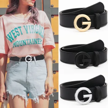 

2020 Designer Belt For Men Women G Buckle Genuine Leather Belt Fashion Letter Smooth Buckle Cowskin Blet Strap For Unisex