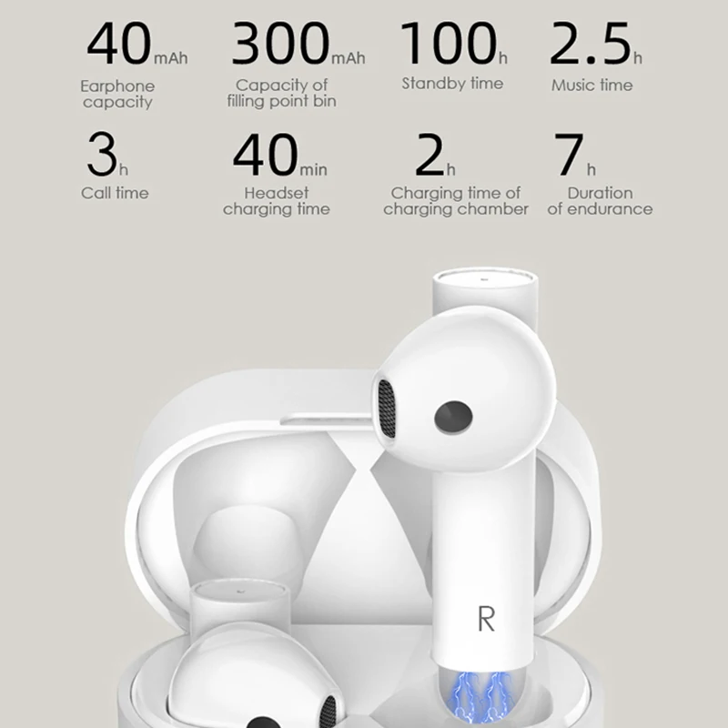 Wireless Earphones Bluetooth 5.0 Headphone For Xiaomi Airdots Pro 2 True Wireless Mir6 TWS Headset gamer with Mic for huawei