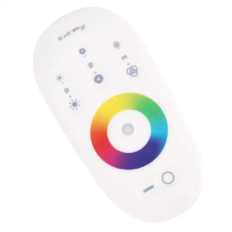 2,4G сенсорный экран светодиодный rgb-ленточный контроллер беспроводной Радиочастотный пульт дистанционного управления