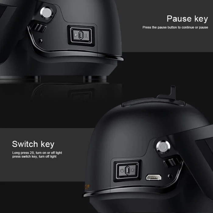 Трехуровневый шлем Bluetooth динамик 3D объемный звук V4.2 Bluetooth сабвуфер динамик FKU66