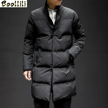 

Boollili 2020 New Parka Winter Jacket Men Plus Size Long Coat Casual Warm Cotton Coat Puffer Jacket Parkas Hombre 5xl