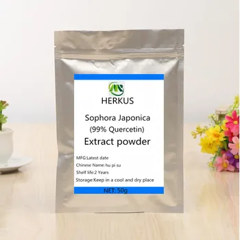 

Supplies Sophora japonica extract 99% quercetin powder, which supports cardiovascular and cell functions with super strong