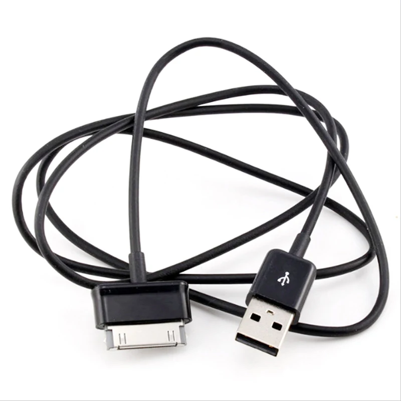 98cm Black USB Sync Cable Charger For Samsung Galaxy Tab 2 Note 7.0 7.7 8.9 10.1 Tablet Pad Data Line