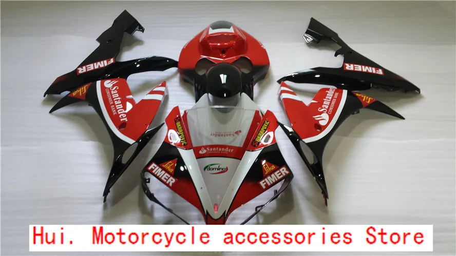 Высокое качество литья обтекатель комплект для Yamaha R1 04~ 06 обтекатель YZF R1 2004~ 2006TS40