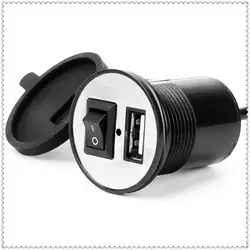 Зарядное usb-устройство для мотоцикла 12В Зажигалка для сигарет розетка разъем телефонный адаптер для HONDA CB919 CBR 600 F2 F3 F4 F4i CBR900RR NC700 S X VTX1300