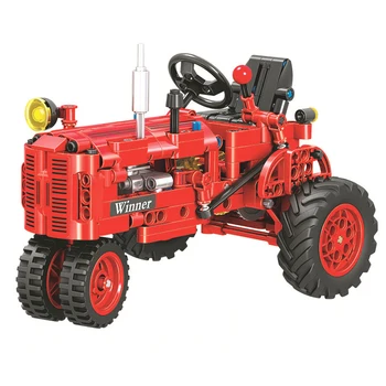

Winner 7070 302pcs Technic Classical Classic Old Tractor building block DIY Educational Brick Toys for children Funny Gift