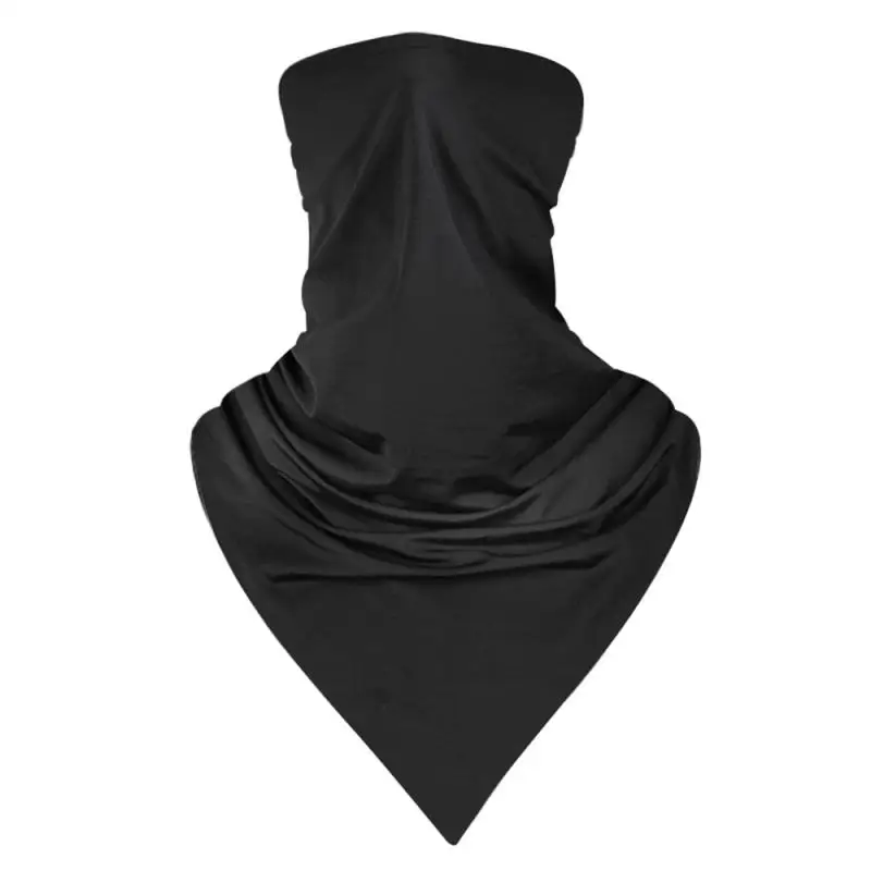 Triangle Sport Scarves Ice Fabric Hiking Scarves Breathable Cycling Bicycle Bandanas Face Mask Camping Runing Headband