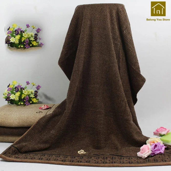 Style B Душ для взрослых, Мягкое хлопковое банное полотенце, подарочные наборы, Вышитое парное полотенце для ванной комнаты s Wody, гостиничное полотенце s, украшение продукта WKZ053 - Цвет: Style B