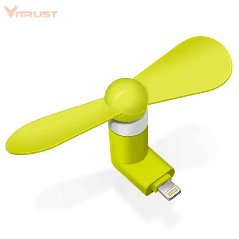 Mini Fan For iPhone Portable Low Noise Strong Wind