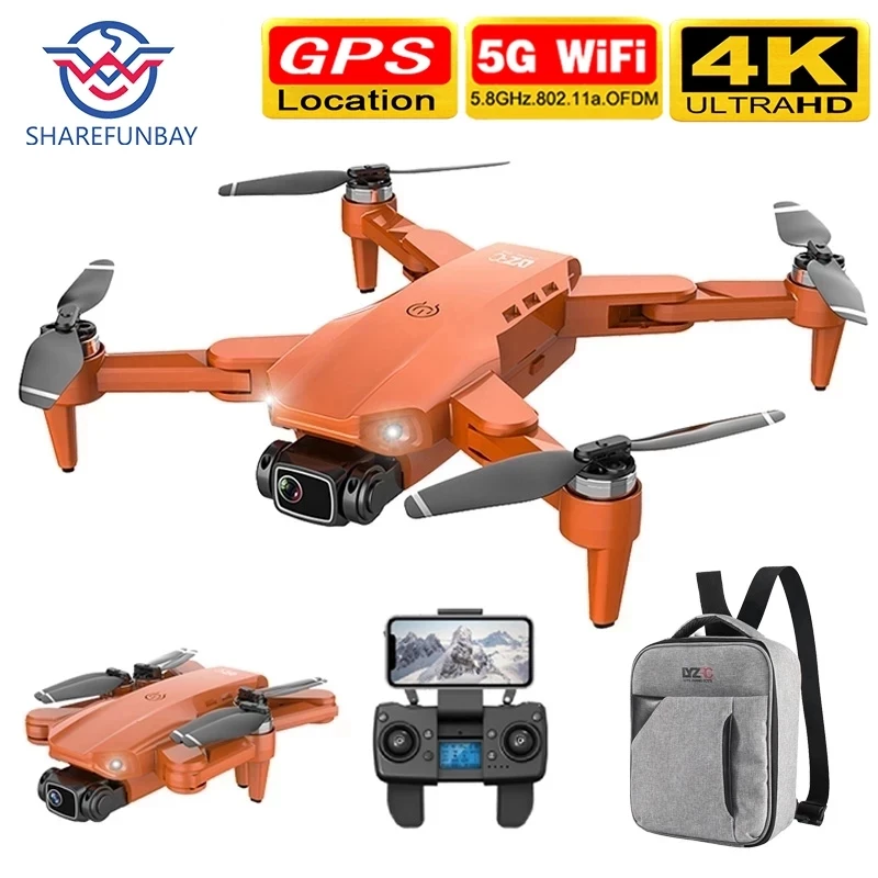 

new L900 pro 4K HD dual camera with GPS 5G WIFI FPV real-time transmission brushless motor rc distance 1.2km professional drone