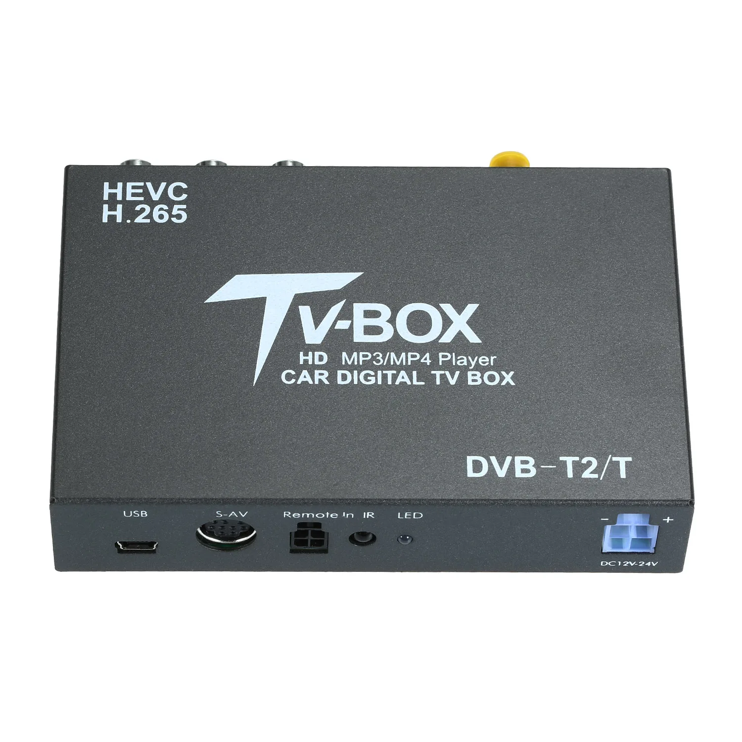 Автомобильная ТВ приставка KKMOON DVB T/T2 автомобильная Мобильная цифровая HEVC H.265
