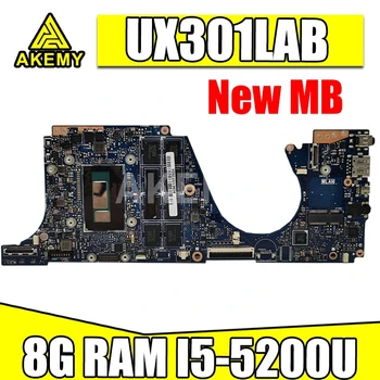 

Akemy UX301LA Laptop motherboard For Asus UX301LA UX301LAA UX301L UX301 Test original mainboard I5-4200 8GB RAM motherboard