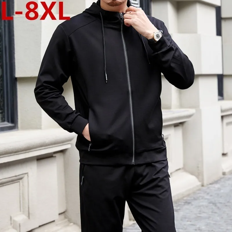 Куртка размера плюс 10xl 9xl 8xl 6xl 2020 Новая модная мужская повседневная спортивная