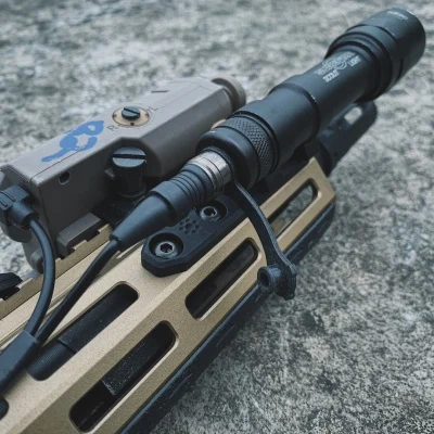 Тактическое крепление для страйкбола Surefir M300 M600 Arisaka Стиль фонарик рельсы Панель