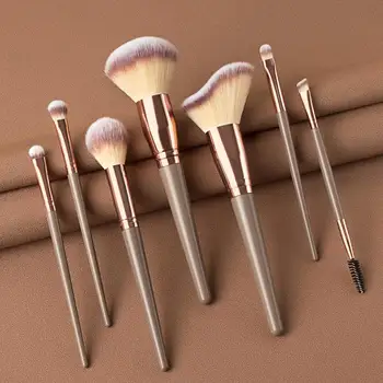 

Fashion 7/10/15pcs Makeup Brush Eye Shadow Brush Powder Brush Highlight Brush Lip Brush Blusher Brush Makeup Tools Accessories