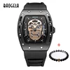 Baogela Pirate Skull Style Men Watch Silicone Luminous Quartz Watches Military Wateproof Skeleton Wristwatch For Man 1612 ► Photo 3/6